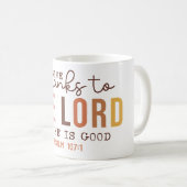 Mug Un chrétien inspirant, merci (Devant droit)