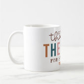 Mug Un chrétien inspirant, merci (Gauche)