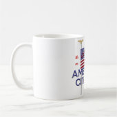 Mug Un citoyen américain rayé (Gauche)