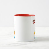 Mug Un clown coloré se croit drôle. (Centre)