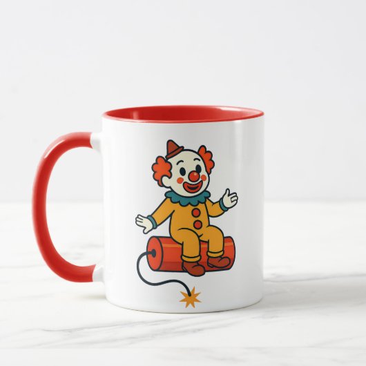 Mug Un clown prêt à sauter (Gauche)