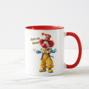 Mug Un clown t'invite à danser.