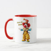 Mug Un clown t'invite à danser. (Gauche)