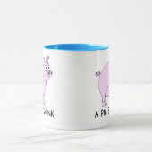 Mug Un Cochon Dit Rose (Centre)