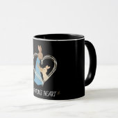 Mug Un cœur de maman | Mère adorable et illustrations (Devant droit)