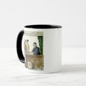 Mug Un commerçant juif avec deux clients (Devant gauche)