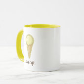 Mug Un cône de crème glacée à bille (Devant gauche)