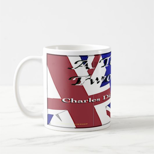 Mug Un conte de texte de deux villes (Gauche)