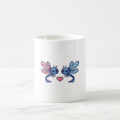 Mug Un couple de libellules amoureux de l'animal Saint (Centre)