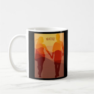 Mug Un couple romantique qui se tient la main