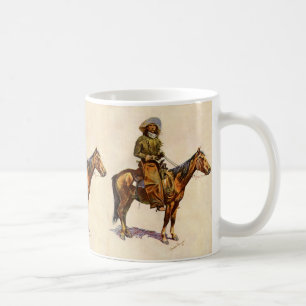 Mug Un cowboy de l'Arizona par Remington, Ouest Vintag