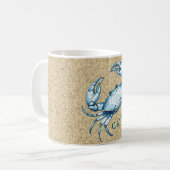 Mug Un Crabe Bleu (Devant gauche)