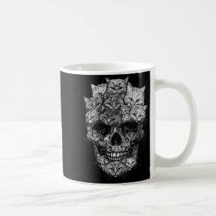 Mug Un crâne mais c'est Chats Squelette de chaton Hall