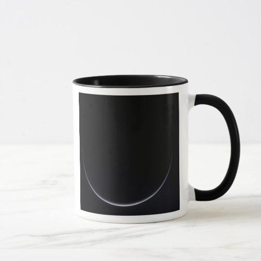 Mug Un croissant de la Terre illuminé par le soleil (Droite)