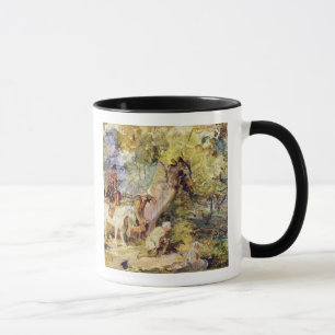Mug Un croquis pour des "forestiers égrappant des