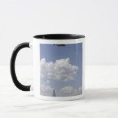 Mug Un CV-22 Osprey survole un Hercules C-130 (Gauche)