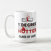 Mug Un Degré Plus Chaud Diplômé (Gauche)