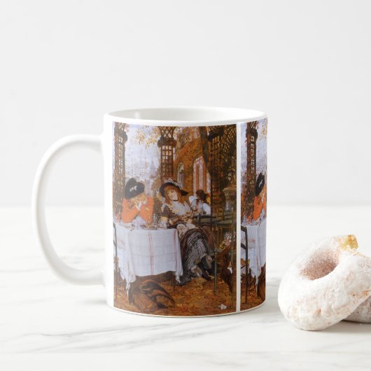 Mug Un déjeuner (Le Dejeuner) de James Tissot (Avec donut)