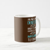 Mug Un dentiste génial  (Devant droit)