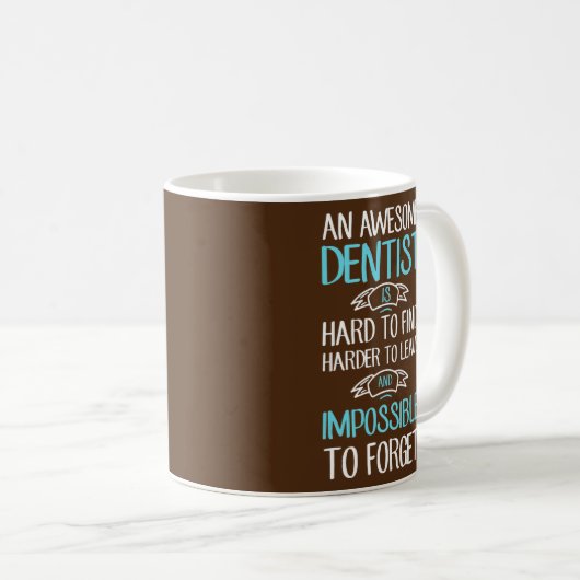 Mug Un dentiste génial  (Devant droit)