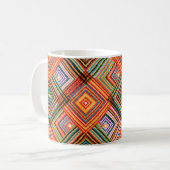 Mug Un design de patchwork motif transparent. Rangeur (Devant gauche)