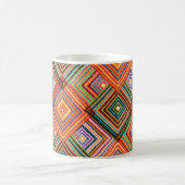 Mug Un design de patchwork motif transparent. Rangeur (Centre)