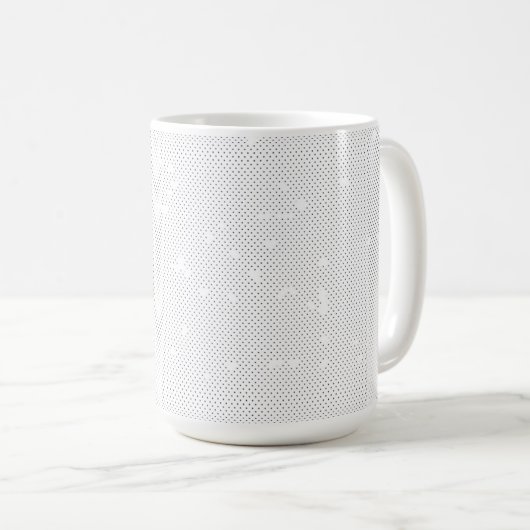 Mug Un design moderne avec une combinaison de w (Devant droit)