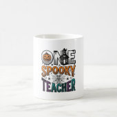Mug Un design vectoriel Halloween d'un professeur effr (Centre)
