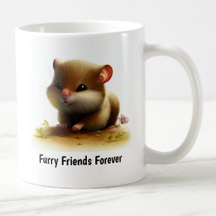 Mug Un dessin numérique d'un loir très mignon