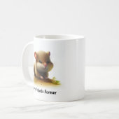 Mug Un dessin numérique d'un loir très mignon (Devant gauche)