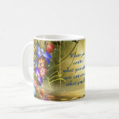 Mug Un devis Inspiré Pour Donner Plus De Puissance À V (Devant gauche)