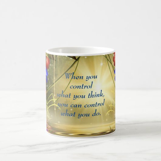 Mug Un devis Inspiré Pour Donner Plus De Puissance À V (Centre)