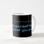Mug Un devis motivant pour votre santé mentale quotidi (Devant droit)