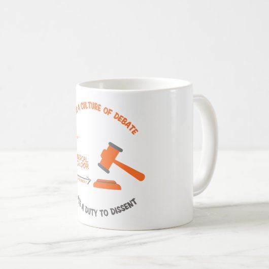 Mug Un devoir de franchise radical envers la dissidenc (Devant droit)