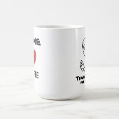 MUG UN DIEU DE MERCI POUR LE CAFÉ (Centre)