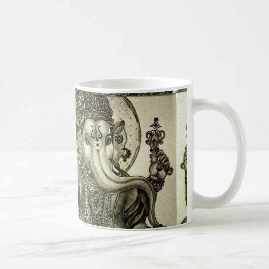 MUG UN DIEU INDOU D'ÉLÉPHANT (Droite)
