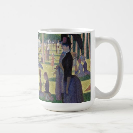 Mug Un dimanche à La Grande Jatte par Georges Seurat (Droite)