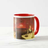 Mug Un dîner table de nuit par John Singer Sargent (Devant droit)