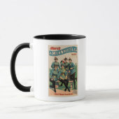 Mug "Un drapeau blanc au lait" Marching Band féminin (Gauche)