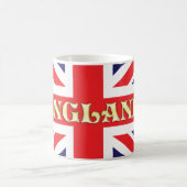 Mug Un drapeau d'Union Jack avec l'Angleterre en face (Centre)