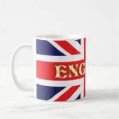 Mug Un drapeau d'Union Jack avec l'Angleterre en face (Gauche)