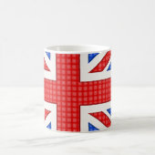 Mug Un drapeau Union Jack texturé. (Centre)