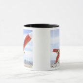 Mug Un drone BQM-74E Chukar prêt à être lancé (Centre)