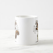 Mug Un écureuil en peluche verte (Centre)