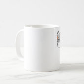 Mug un éléphant dit bonjour dans une poche (Devant gauche)
