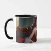 Mug UN EMPRESS avec une couronne de cristal classique (Gauche)