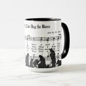 Mug Un enfant aujourd'hui est né (Devant droit)