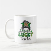 Mug Un enseignant chanceux - Saint-Patrick (Gauche)
