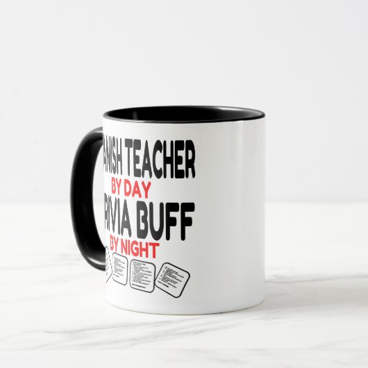 Mug Un enseignant espagnol aime la Trivia (Devant gauche)