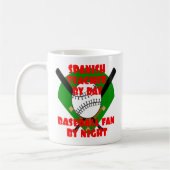 Mug Un enseignant espagnol aime le baseball (Gauche)
